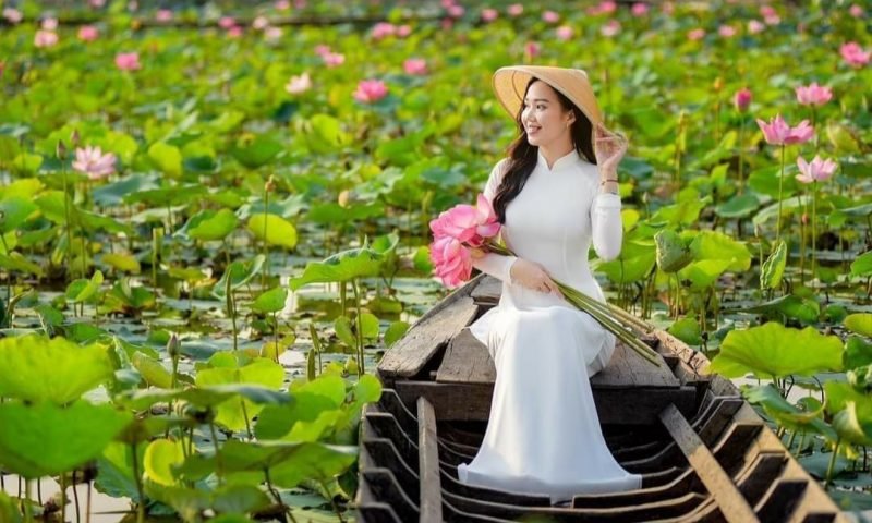 Ao Dai 133-Trắng - Image 2